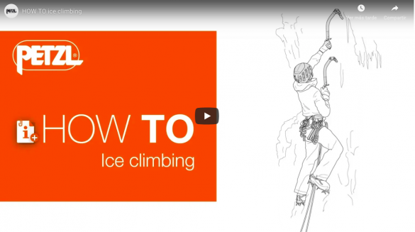 tutorial hielo petzl-Revista INUA