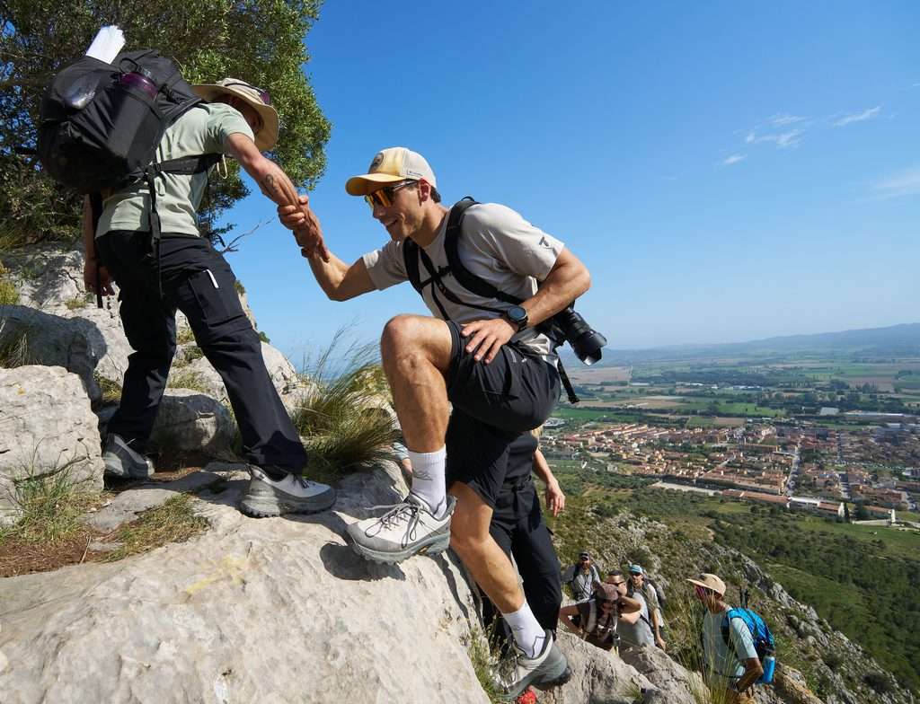 Senderismo castillo de Montgri- test Columbia-